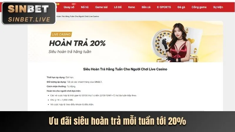 Trải nghiệm casino trực tuyến tại Ace88